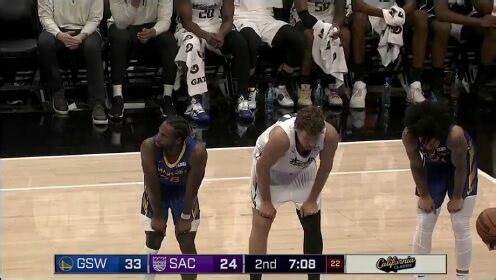 NBA全场集锦_NBA夏季联赛：勇士蓝队85-91国王_NBA夏季联赛：勇士蓝队85-91国王_【回放】勇士蓝队vs国王第2节英文原声回放