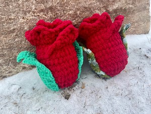 Rose Pillow Crochet Pattern - Etsy