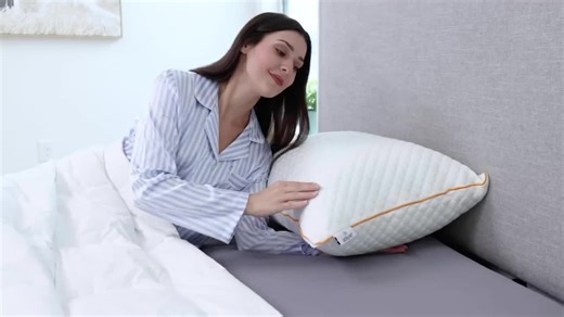 Bamboo Memory Foam Pillow: Adjustable Fill, Washable Cover - Etsy