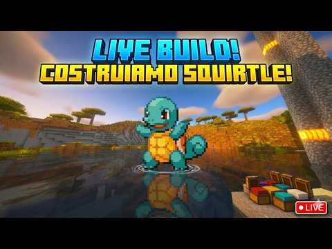 🔴 COSTRUIAMO SQUIRTLE #chill #minecraft EP.34