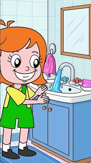 🧼 Wash Your Hands Before You Eat | Healthy Habits for Kids