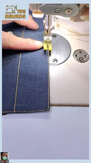 Tips on how to sew a belt loop on trousers #tips #tipsandtricks #sewing #sewinghacks #tipsandtrick | Sewing Tips