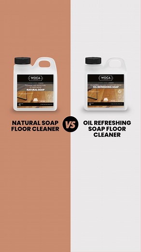 Discover the secret to keeping your wood floors looking pristine. WOCA has two fantastic options for wood cleaning: Natural Soap vs. Oil Refreshing Soap. Which one is right for your floors? | WOCA Woodcare