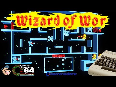 WIZARD OF WOR – Commodore 64 (1983) | Classic Co-op Maze Shooter