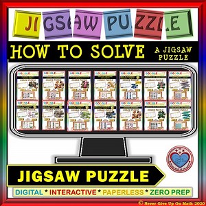 How to work with Jigsaw Puzzles? Distance Learning