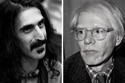 Watch the incredibly awkward interview between Andy Warhol and Frank Zappa