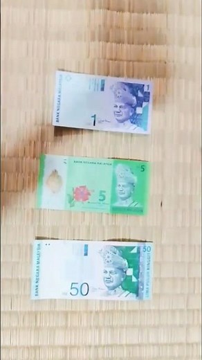 "Malaysian Ringgit Notes – 1, 5 & 50 RM | Beautiful Currency of Malaysia 🇲🇾" #shorts #currency