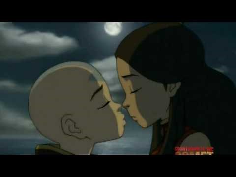 Avatar - Aang and Katara Kiss