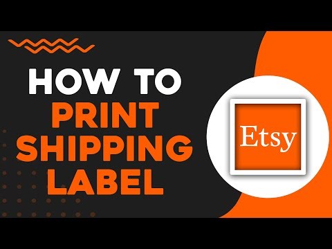 How To Print Shipping Label on Etsy (Quick Tutorial)