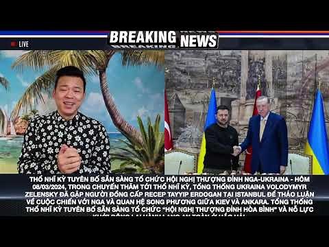 Chiến sự Ukraina: Tin quan trọng 24h - Ngày 10/03/2024…