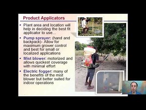 Pesticide Application and Safety