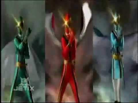 Red, Green, and Blue Rangers Morph | Mystic Force | Power Rangers Official