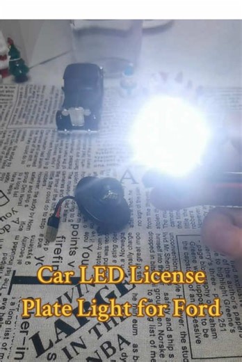 LED License Plate Lights Upgrade for Ford Trucks
