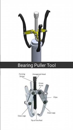 Bearing Puller in Action | Remove Bearings, Gears & Pulleys Easily! 🔧💥