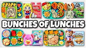 I packed the wildest lunches ever! 🍱