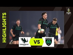 Non-stop action from kickoff to final whistle 😮‍🔥| Connacht Rugby v US Montauban | EPCR Challenge