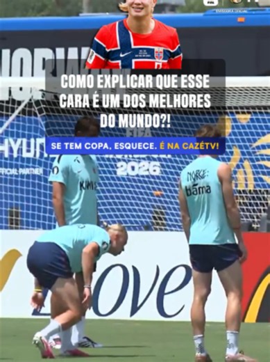 COMO VOU EXPLICAR PRA MINHA PRÓXIMA GERAÇÃO QUE ESSE CARA ACABOU COM O BRASIL?! 🤡🤣🫠 🚨 𝐒𝐄 𝐓𝐄𝐌 𝐂𝐎𝐏𝐀, 𝐄𝐒𝐐𝐔𝐄𝐂𝐄! É na CazéTV! 🤩📺 #CoberturaCazéTV #CopaNaCazéTV #Haaland #Noruega #cztv02 #FifaWorldCup