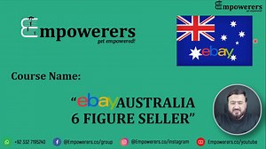If a young man, from Pakistan, by providing his freelancing services can sell more than AUD 55,000 per month, why not you? You have to understand, BEING PHYSICALLY PRESENT IN AUSTRALIA IS A BIG OPPORTUNITY IF YOU BECOME AN EBAY SELLER! Australia is a heaven of eBay. If you are in Australia, believe me, you are sitting in a gold mine and not extracting the gold. All you have to do is to Learn eBay, practice the learning, and then start selling on it. Sourcing the products is very easy for people 