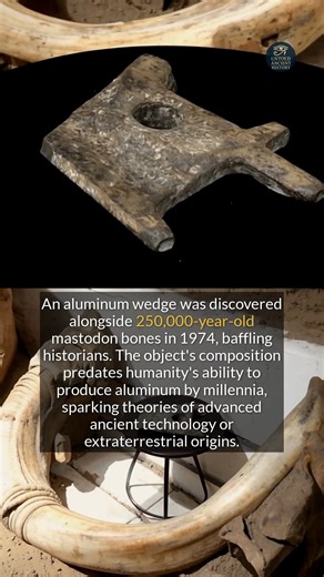 136K views · 861 reactions | An aluminum wedge found with ancient mastodon bones baffled scientists for years. #history #archaeology #ancientdiscoveries | Untold Ancient History | Facebook