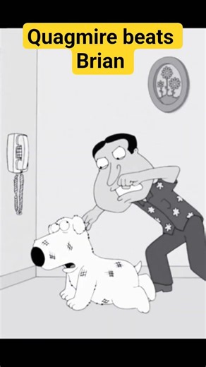 Quagmire beats Brian #familyguy