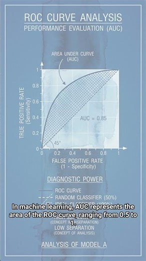 #AI.ML 0092 - The Secret of AUC: What is the Area Under the Curve?