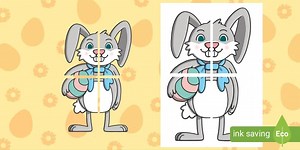 Extra Big Easter Bunny Cut-Out