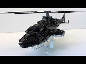 LEGO Motorized Airwolf MOC