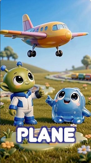 First English Words for Kids 🚀✈️ | Rocket & Plane #EnglishForKids #ESLForKids #ESL