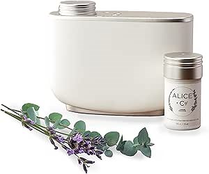 Alice + Co. Room Diffuser Set | Lavender & Eucalyptus Scent for Home | Hotel Aroma Scent | Fairfield by Marriott | Relaxing Aromatherapy for Home & Office