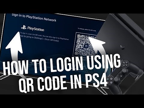 How to login using QR CODE IN PS4 (2025)