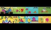 Mix of 8 videos from youtube : All The Mr. Men Show Episodes 1-8 at Once