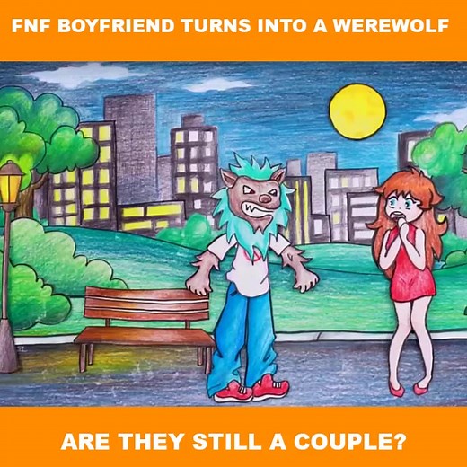 Boyfriend FNF Turned Werewolf Animation - How to Save Him?