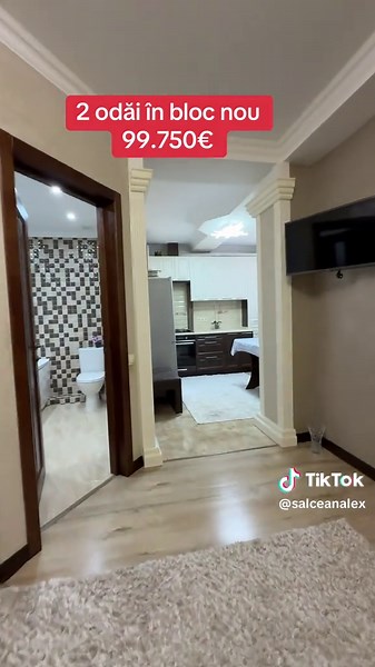 Apartament modern cu 2 camere de vânzare în Bloc 9