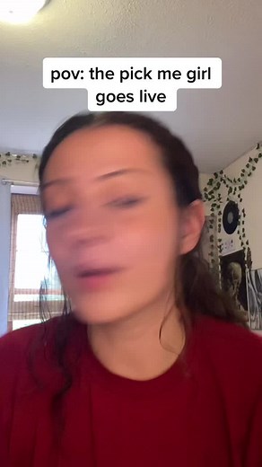 The Pick Me Girl Goes Live POV Comedy Video