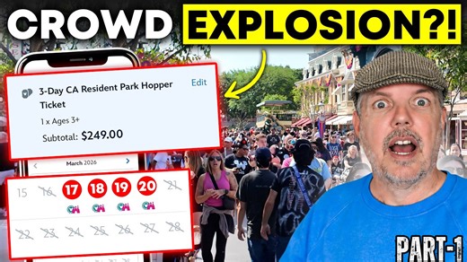 The discounted ticket effect is real! | State of Disneyland part 1