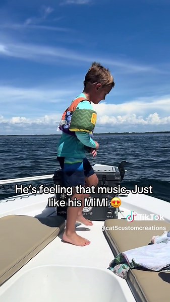Please tag @Post Malone , maybe hell show him some love! He loves him some Posty! #toddler #mimi #grandma #love #dancing #dancingbaby #rhythm #boat #musica #musically