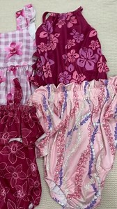 Orchid Berry Leilani Baby Onesie: Hawaiian Outfit, Button Snaps - Etsy