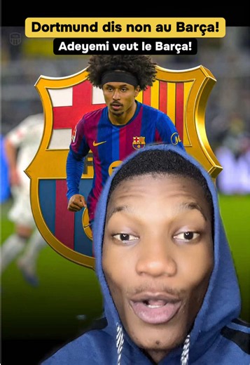 Adeyemi veut rejoindre le Fc Barcelone | #adeyemi #fcbarcelona #barca #football