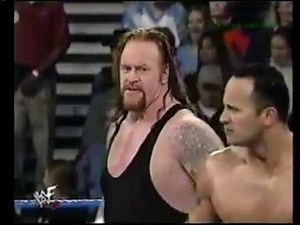 SmackDown 28/12/2000 The Rock & Undertaker Vs William Regal, Kane & Rikishi [Español Latino]