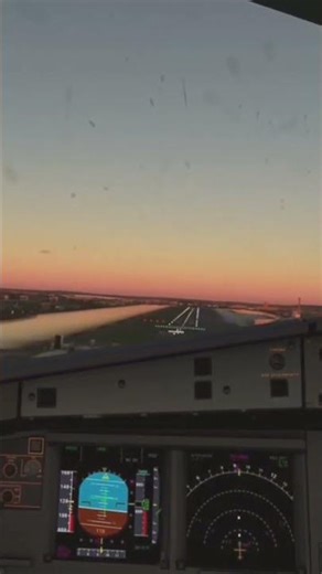 This is a flight simulator challenge at London City — known for its short runway and steep approach!