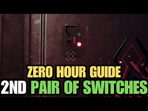 Zero Hour Guide - 2nd Pair of Switches - Outbreak Refined 2 quest [Destiny 2]