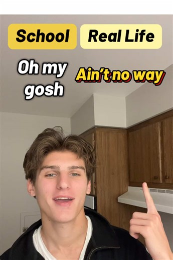 School English vs Real Life English | The Viral Version | english