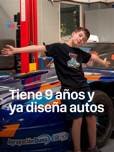 Stefano y su pasión por el automovilismo