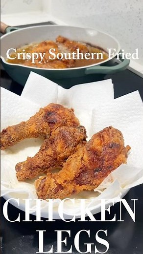 Crispy Southern Fried Chicken Legs | Juicy, Golden & Easy!