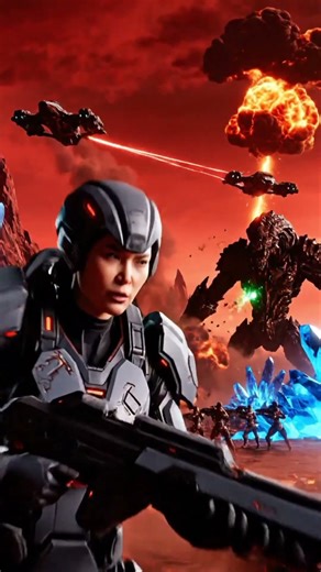 ⭐ “Final Duel of the Intergalactic Warriors on Planet X-9”