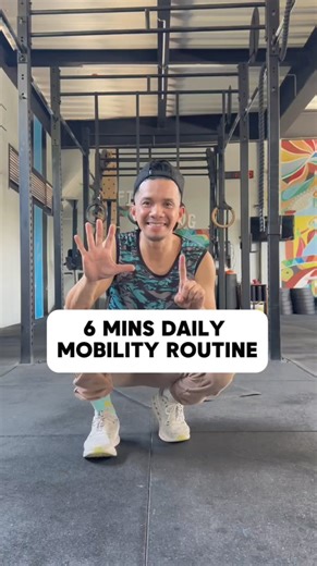 154K views · 2.1K reactions | 6 MINUTES DAILY MOBILITY ROUTINE 朗朗朗 #dailyexercise #dailyroutine #mobilityroutine | Physical Therapy Session | Facebook