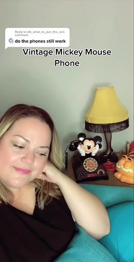Vintage Mickey Mouse Phone Collection