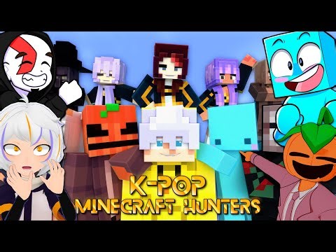 🎤 K-POP MINECRAFT HUNTERS (PART 1) | Reaction with Awidred, ChuyMine and ARSEL!