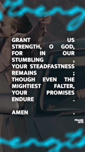 In our weakness, may God's enduring promises be our strength.🙌💙 #GodsPromises #StrengthInWeakness #Faith #Endurance #TrustGod #praisehits #praisehitsradio | Praise Hits