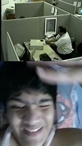 This crazy guy breaks computer. #funny #subscribe